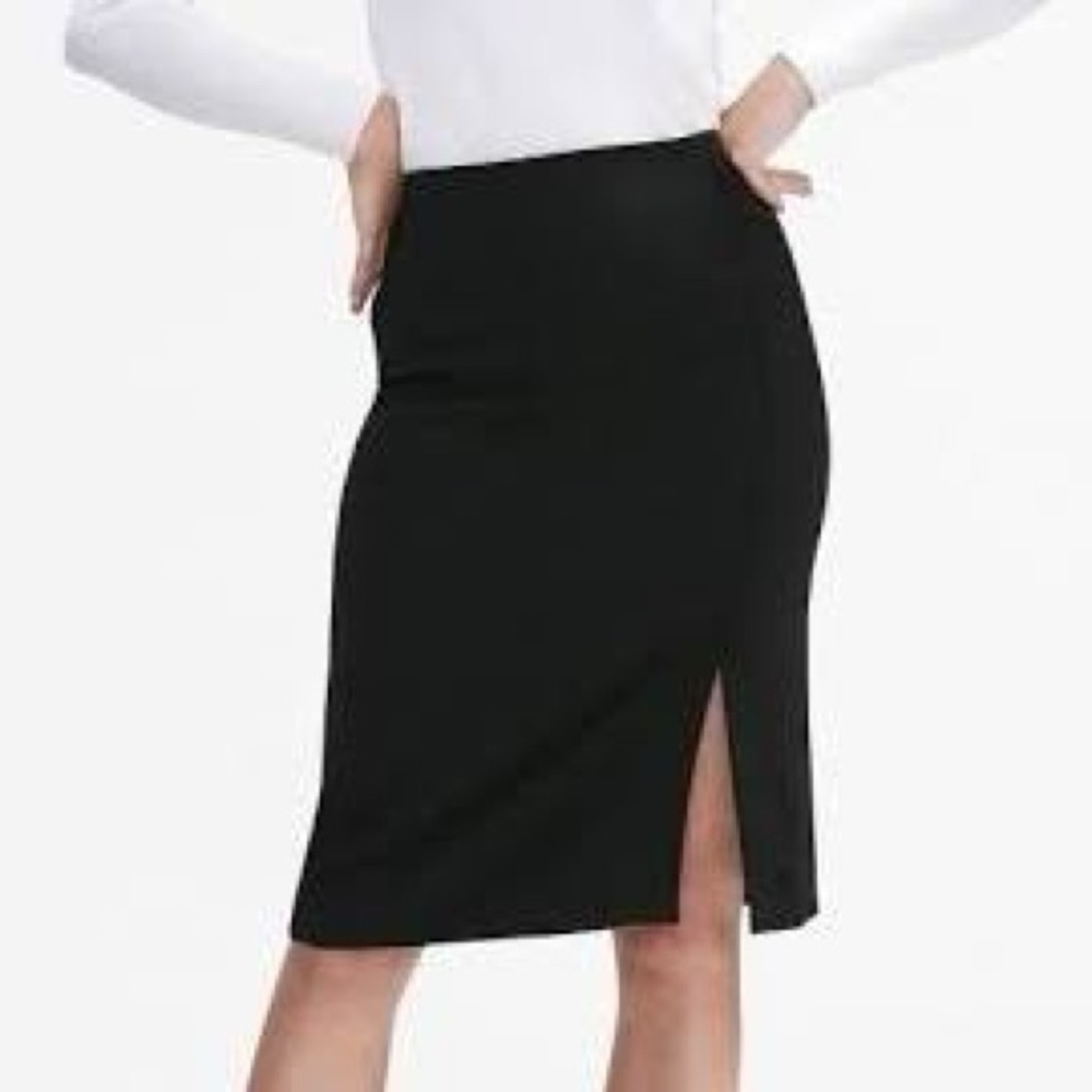 MM Lafleur The Mulberry Pencil Skirt Size S Black NWT